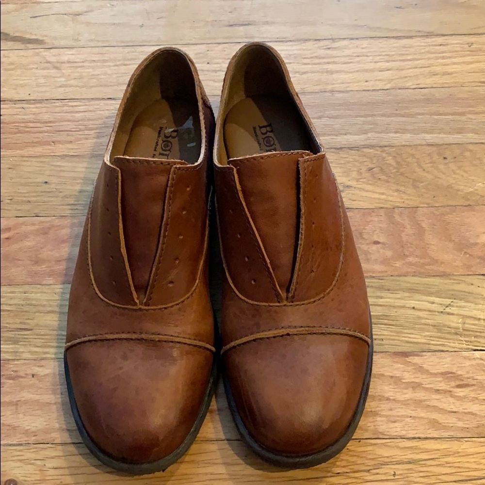 Born leather slip ons